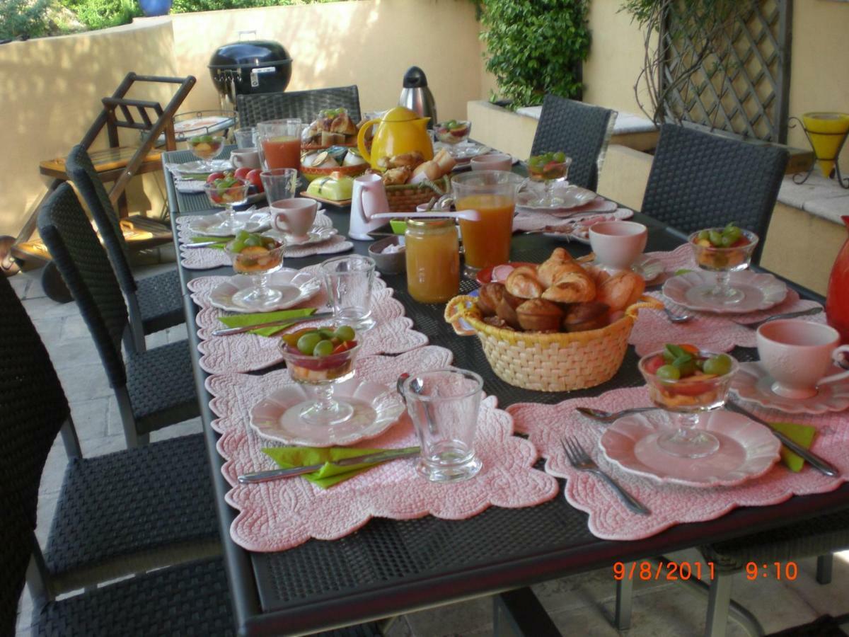 Mas Du Roc Bed & Breakfast Grasse Luaran gambar